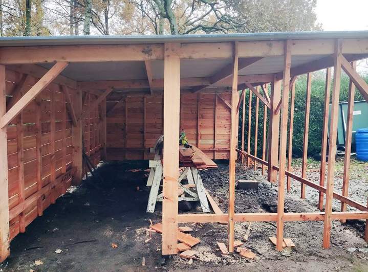 Carport bois sur mesure Carnac