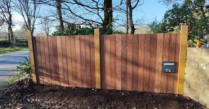 Clôture en bois Carnac