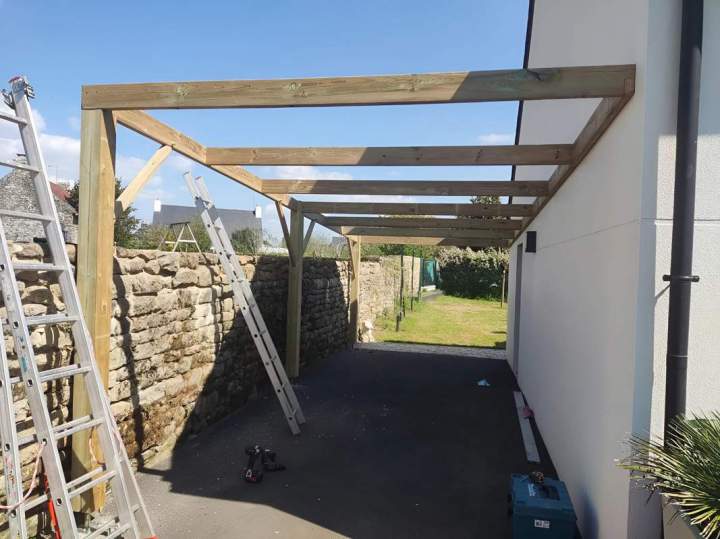 Création de pergolas Carnac