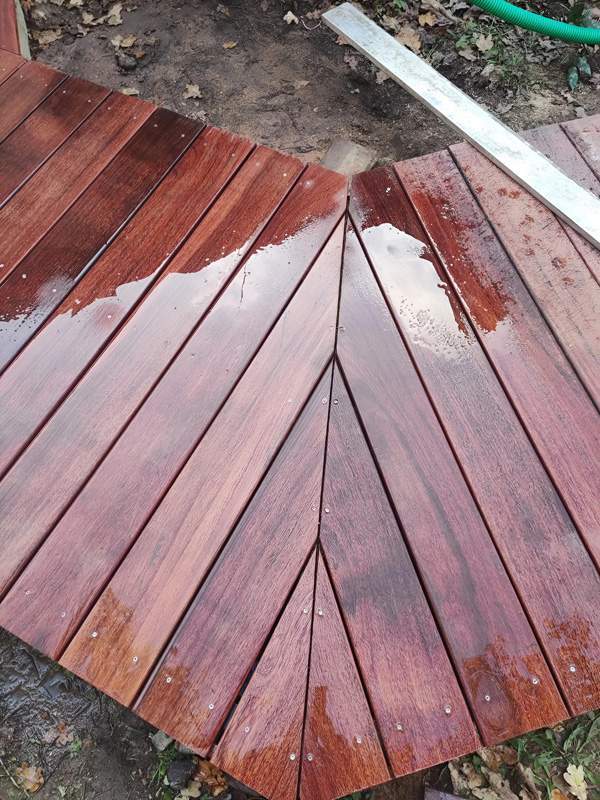 Terrasse bois sur mesure Carnac