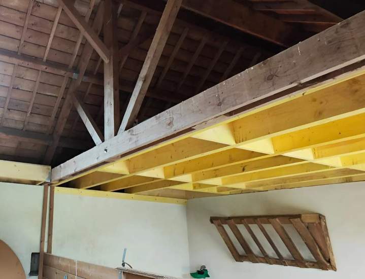 Rénovation charpente bois Carnac