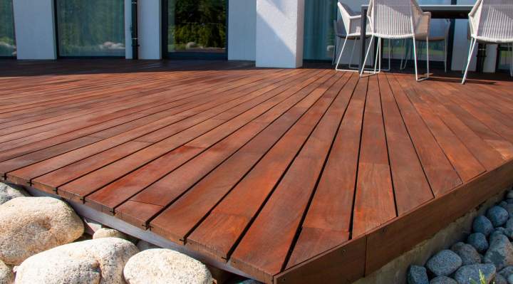 Terrasse bois sur mesure Carnac